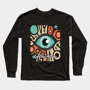 Ophthalmology colorful Brafdesign Long Sleeve T-Shirt